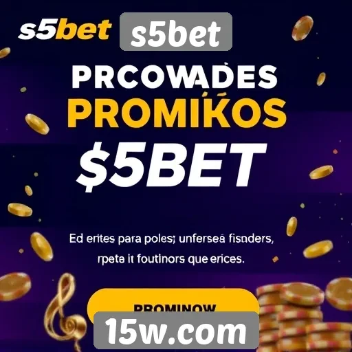 promoções especiais do s5bet atraem novos usuários